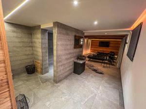 Posezení v ubytování Ferienhaus Lochner