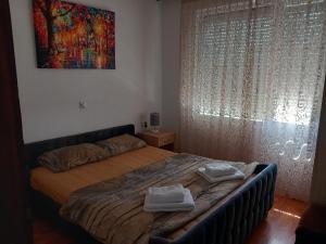 Katil atau katil-katil dalam bilik di Apartmani Ćosić