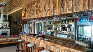 Lounge nebo bar v ubytování Hotel Grün