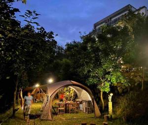 林莊園包棟別墅Skydoorzi Villa室外花園