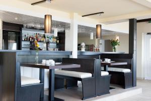 Lounge atau bar di Lodge am Meer