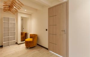 Ein Sitzbereich in der Unterkunft Prora Solitaire Avida Loft 3