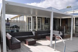 Posezení v ubytování Kauri Villas
