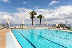 Bazén v ubytování King Solomon Hotel Tiberias nebo v jeho okolí