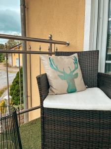 Balkón nebo terasa v ubytování Panorama-Residenz, mit Pool