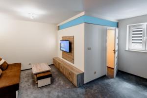 Μια τηλεόραση ή/και κέντρο ψυχαγωγίας στο Apartament u Roberta Bieńka