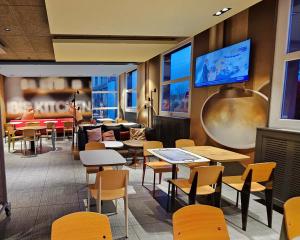 Posezení v ubytování ibis Genève Aéroport