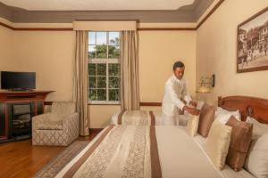 Μια τηλεόραση ή/και κέντρο ψυχαγωγίας στο The Grand Hotel - Heritage Grand