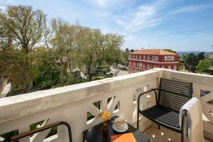 Balkon lub taras w obiekcie Almayer Art & Heritage Adults Only Hotel and Dépendance rooms