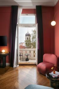 Część wypoczynkowa w obiekcie Almayer Art & Heritage Adults Only Hotel and Dépendance rooms