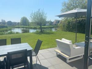 Zahrada ubytování Villa Vermeer
