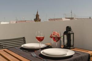 Nápoje v ubytování Avanti Alameda Sky Terrace, DISFRUTALO + 14 fotografií