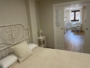 Cama o camas de una habitación en La Casa de los Molineros