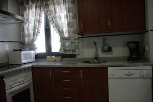 Kuchyňa alebo kuchynka v ubytovaní Apartamentos La Casa Pintada + 14 fotografií