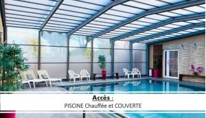a rendering of a patio with a swimming pool at Hotel & Spa Gil de France Cap d'Agde in Cap d'Agde