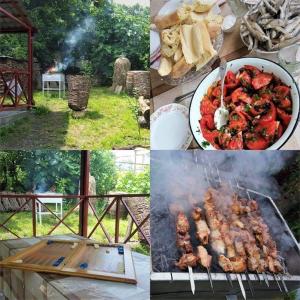 Kemudahan BBQ tersedia untuk tetamu di asrama