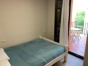 Cama o camas de una habitación en La Casa de los Molineros