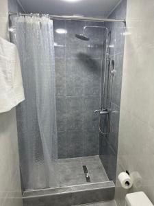 Vannituba majutusasutuses Friendly Hotel