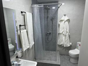 Vannituba majutusasutuses Friendly Hotel