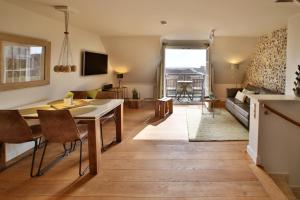 Posezení v ubytování ApartHotel Seepferdchen + 37 fotografií