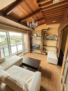 Postel nebo postele na pokoji v ubytování Megatower 1 Condominium, Baguio Condo Transient