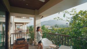 Gallery image of Albergo BNB (2BHK) with a party deck in Alibaug