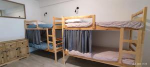 Postel nebo postele na pokoji v ubytování PRENOČIŠČE 9a