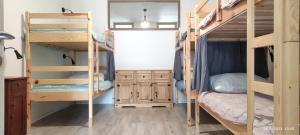Postel nebo postele na pokoji v ubytování PRENOČIŠČE 9a