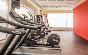 Fitness centrum a/nebo fitness zařízení v ubytování City Stay Prime Hotel Apartments - Al Barsha