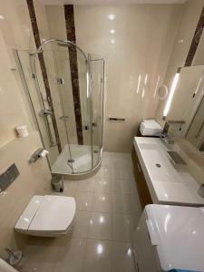 Kúpeľňa v ubytovaní Apartma Premium