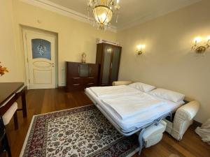 Posteľ alebo postele v izbe v ubytovaní Apartma Premium