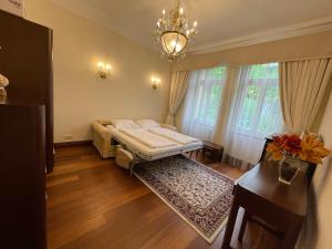 Posteľ alebo postele v izbe v ubytovaní Apartma Premium