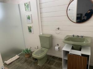 Et badeværelse på Casa centro Capivari 700m distância