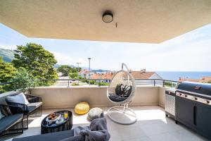 Nespecifikovaný výhled na moře nebo výhled na moře při pohledu z apartmánu