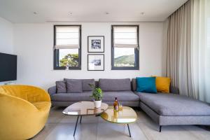 Posezení v ubytování Saint Blaise Luxury Suite