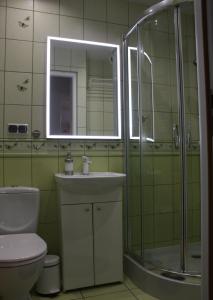 Koupelna v ubytování Apartament pod Miłkiem