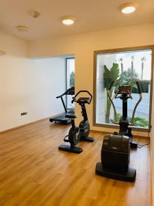 Pusat kecergasan dan/atau kemudahan kecergasan di The Address-Seafront Luxury 2 Bedroom Residence