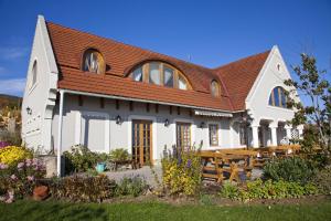 Zahrada ubytování Koczor Winery & Guesthouse