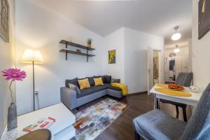 Гостиная зона в Margit Apartment