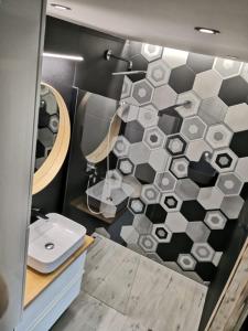 Kúpeľňa v ubytovaní Apartament Na Kamieniaku