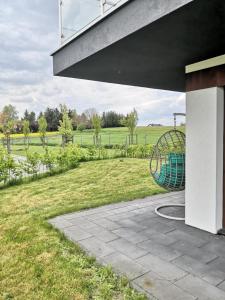 Vonkajšia záhrada v ubytovaní Apartament Na Kamieniaku