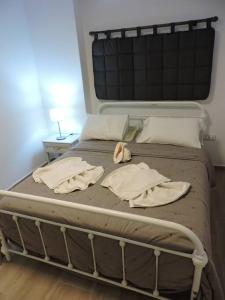 Postel nebo postele na pokoji v ubytování Annissa Appartment