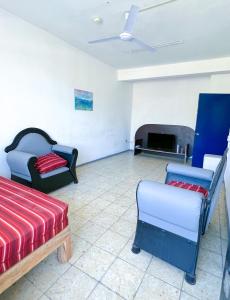 Posezení v ubytování Vive Alegria Hostel