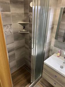 Koupelna v ubytování Apartma Mia + 24 fotografií