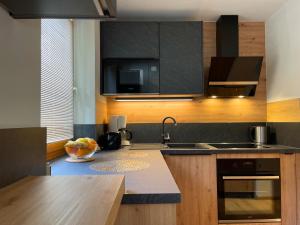 Kuchyň nebo kuchyňský kout v ubytování Vesterberg Apartments in Top Lage - Top Lage