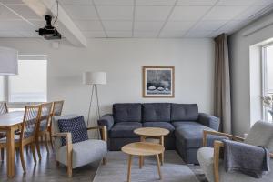 Posezení v ubytování Hotell Hamnen