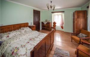 Postel nebo postele na pokoji v ubytování Nice Home In Brod Na Kupi