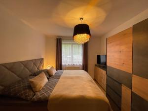 Postel nebo postele na pokoji v ubytování Vesterberg Apartments in Top Lage - Top Lage