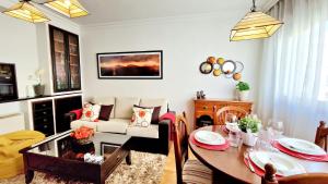 Posezení v ubytování Apartamento CARBALLEIRA
