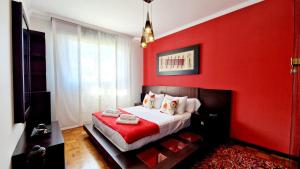Postel nebo postele na pokoji v ubytování Apartamento CARBALLEIRA